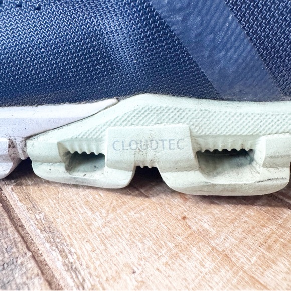 On Clouds Men's Navy and Light Blue Shoes - Picture 13 of 16